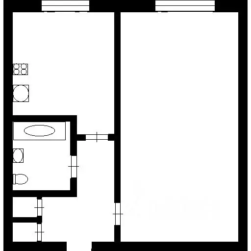 1-к кв. Новосибирская область, Новосибирск Широкая ул., 21/1 (29.0 м) - Фото 1