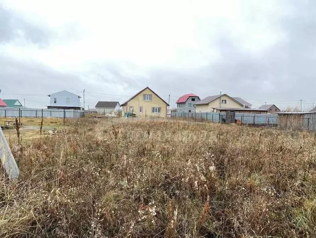 Участок в Тюменский район, деревня Есаулова, Юбилейная улица (8 м) - Фото 0