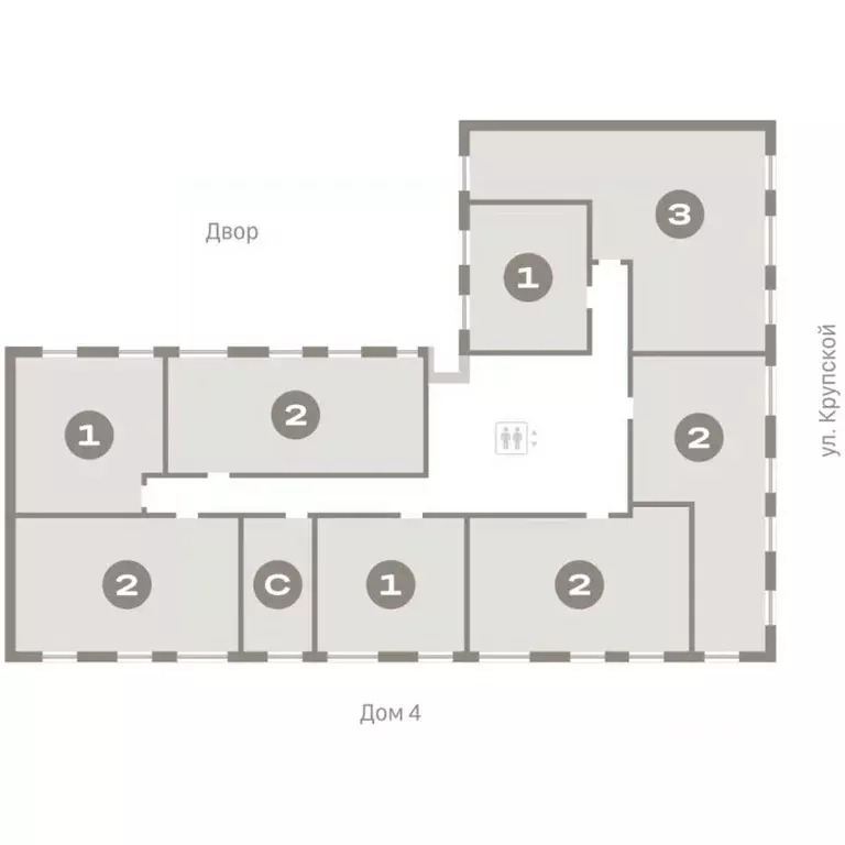 3-к кв. Омская область, Омск  (65.8 м) - Фото 1