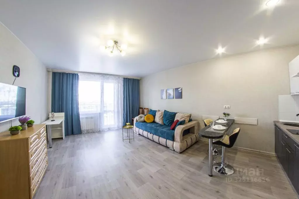 Студия Омская область, Омск Подгорная ул., 19 (35.0 м) - Фото 2