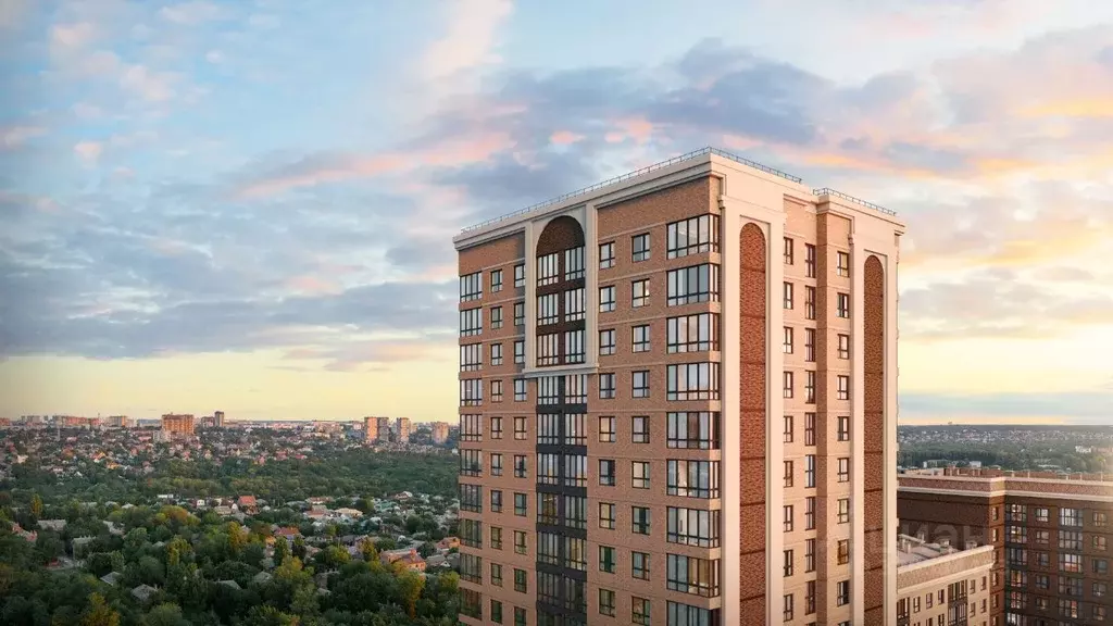 1-к кв. Ростовская область, Ростов-на-Дону Эстет жилой комплекс (32.7 ... - Фото 2