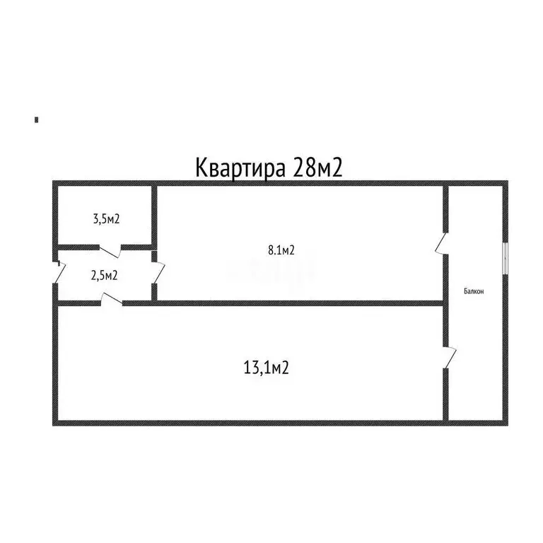 1-комнатная квартира: аул Новая Адыгея, Бжегокайская улица, 19к4 (28 ... - Фото 0