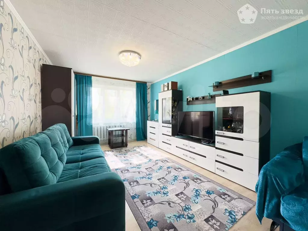 2-к. квартира, 54,6 м, 2/5 эт. - Фото 1