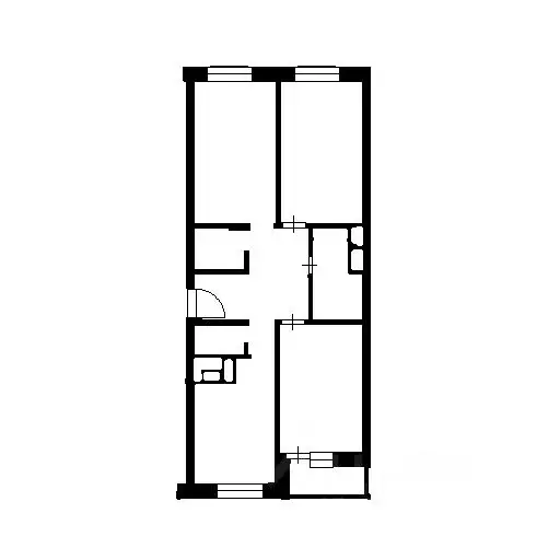 3-к кв. Москва Дмитровское ш., 107к4 (90.0 м) - Фото 1