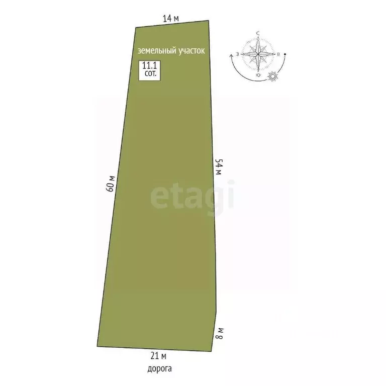 Участок в Башкортостан, Стерлитамакский район, Казадаевский сельсовет, ... - Фото 2
