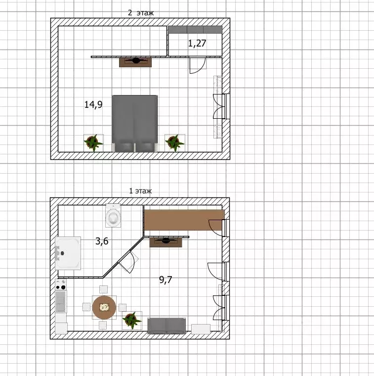 Дом в Оренбургская область, Оренбург Кузнечный мкр,  (40 м) - Фото 2