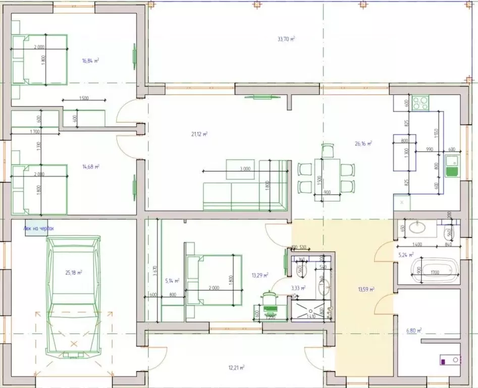 Дом в Кировская область, Слободской район, Бобинское с/пос, д. Большие ... - Фото 2