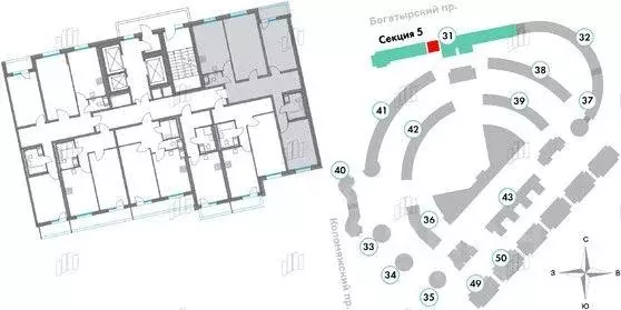 Квартира, 3 комнаты, 81.36 м - Фото 0