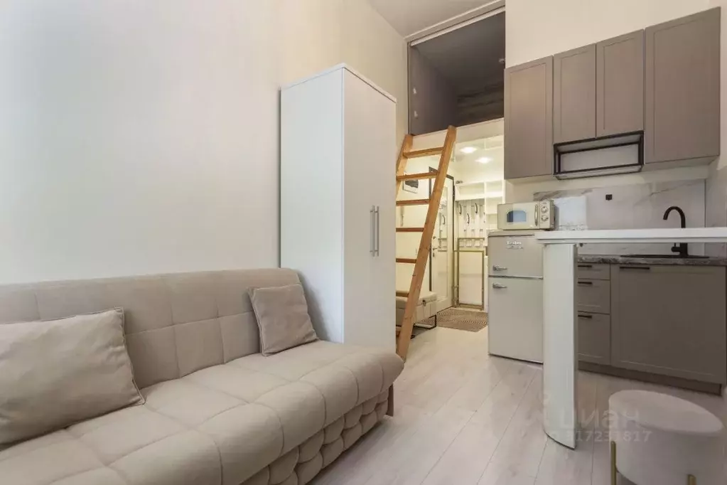 Студия Москва Клинская ул., 8С1 (15.0 м) - Фото 0