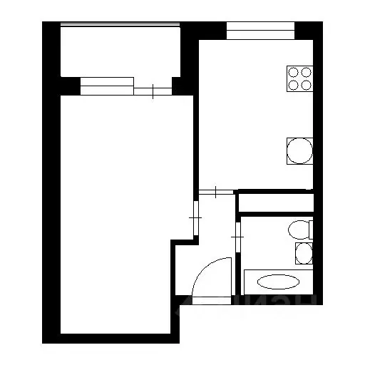 1-к кв. Московская область, Балашиха Новое Павлино мкр, ул. Троицкая, ... - Фото 2