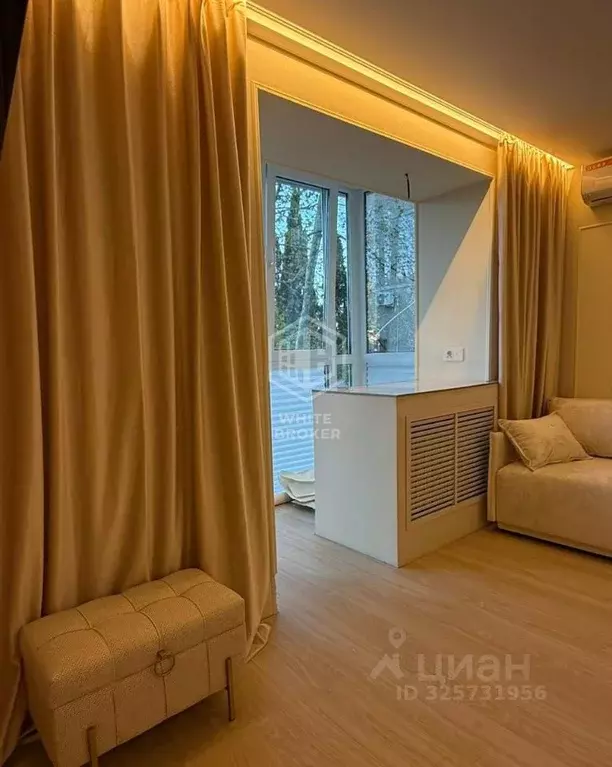 Студия Крым, Ялта ул. Строителей, 1 (24.8 м) - Фото 1