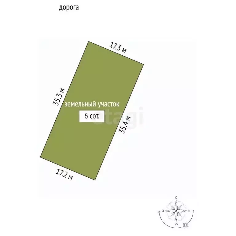 Участок в Крым, Ленинский район, Семисотское с/пос, Ак-Монай ТСН  (6.0 ... - Фото 2