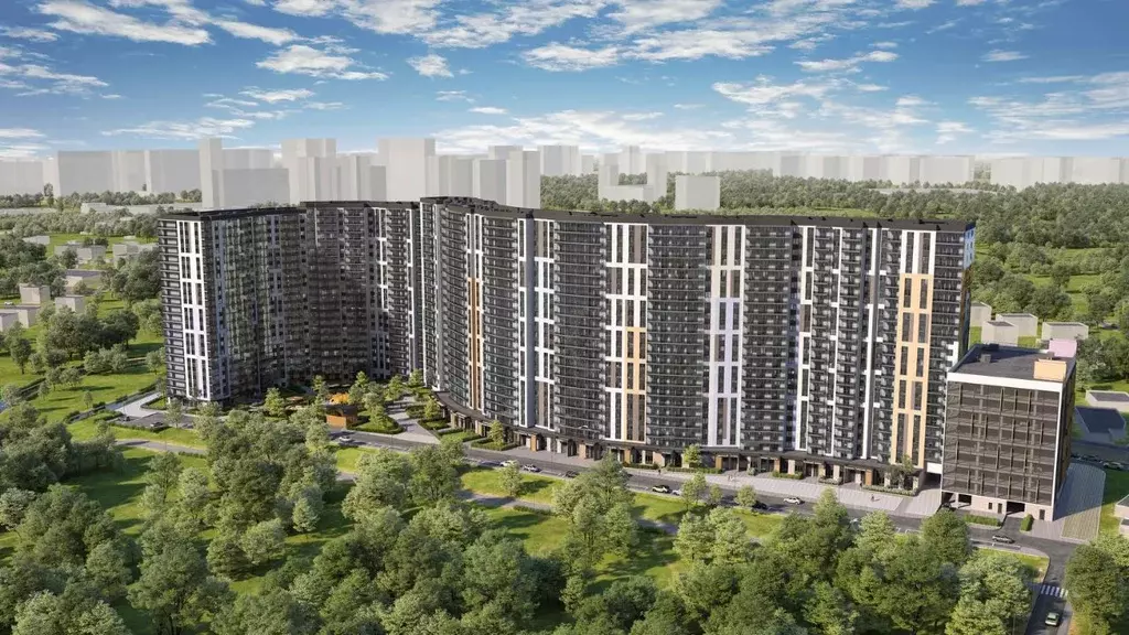 1-к кв. Ленинградская область, Мурино Всеволожский район, Левитан ... - Фото 2