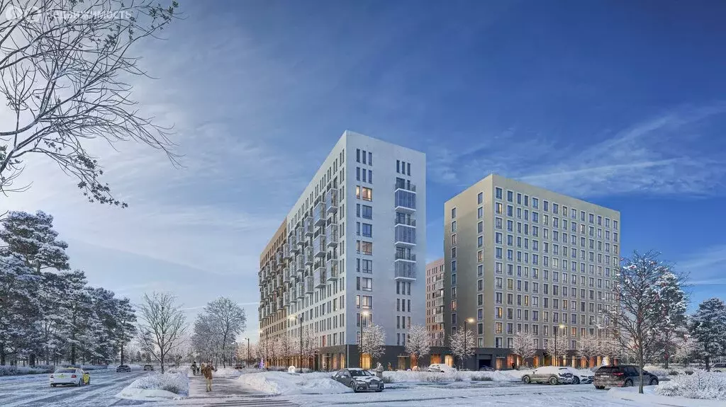 1-комнатная квартира: Мурино, жилой комплекс Новые Лаврики, 1.3 (36.14 ... - Фото 2