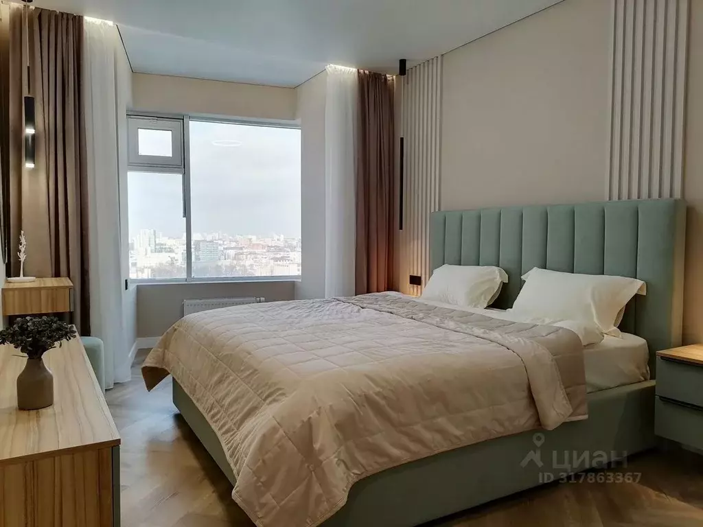 2-к кв. Башкортостан, Уфа бул. Ибрагимова, 90/2 (56.0 м) - Фото 1