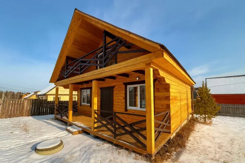 Дом в Иркутская область, Иркутский муниципальный округ, д. Карлук ул. ... - Фото 1