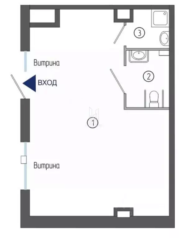 Торговая площадь в Санкт-Петербург пос. Шушары, ул. Чудовская, 14к1 ... - Фото 2