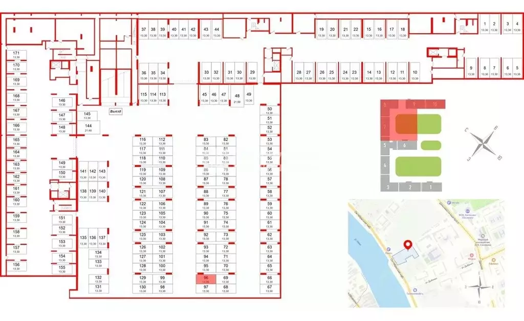 Гараж в Санкт-Петербург ул. Архивная, 3к1 (13 м) - Фото 1