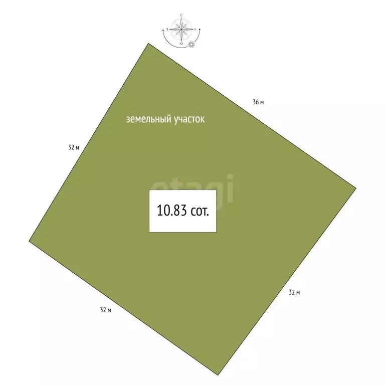 Участок в Барышевский сельсовет, садовое некоммерческое товарищество ... - Фото 1