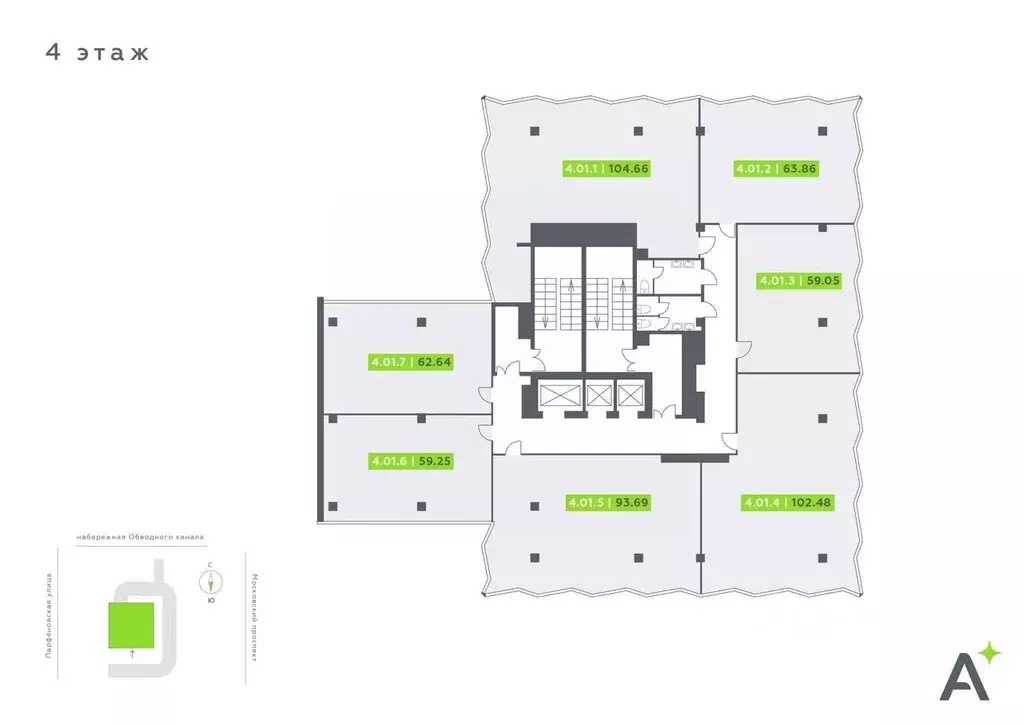 Офис в Санкт-Петербург Московский просп., 65Э (633 м) - Фото 2