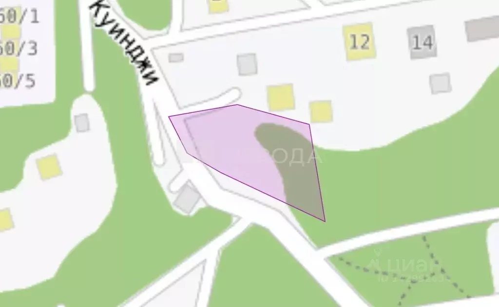 Участок в Приморский край, Владивосток ул. Сахарный Ключ (21.0 сот.) - Фото 2