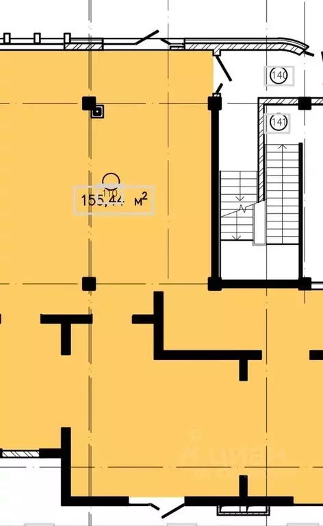 Помещение свободного назначения в Чеченская республика, Грозный просп. ... - Фото 2