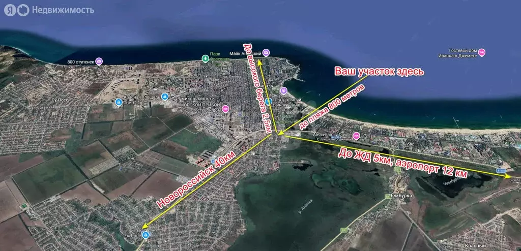 Участок в Анапа, улица Кати Соловьяновой (9.03 м) - Фото 2