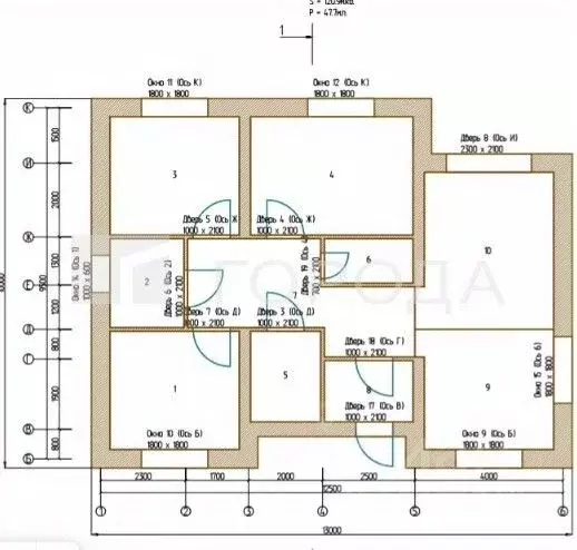 Дом в Алтайский край, Первомайский район, с. Березовка Нагорная ул., 7 ... - Фото 2