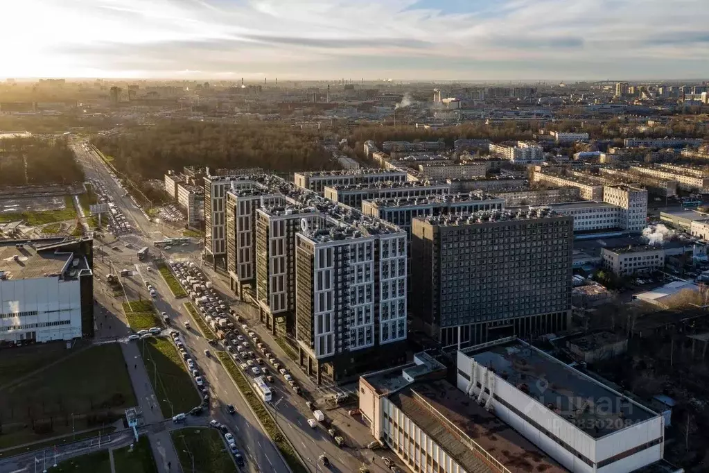 Студия Санкт-Петербург ул. Салова, 61 (27.25 м) - Фото 1