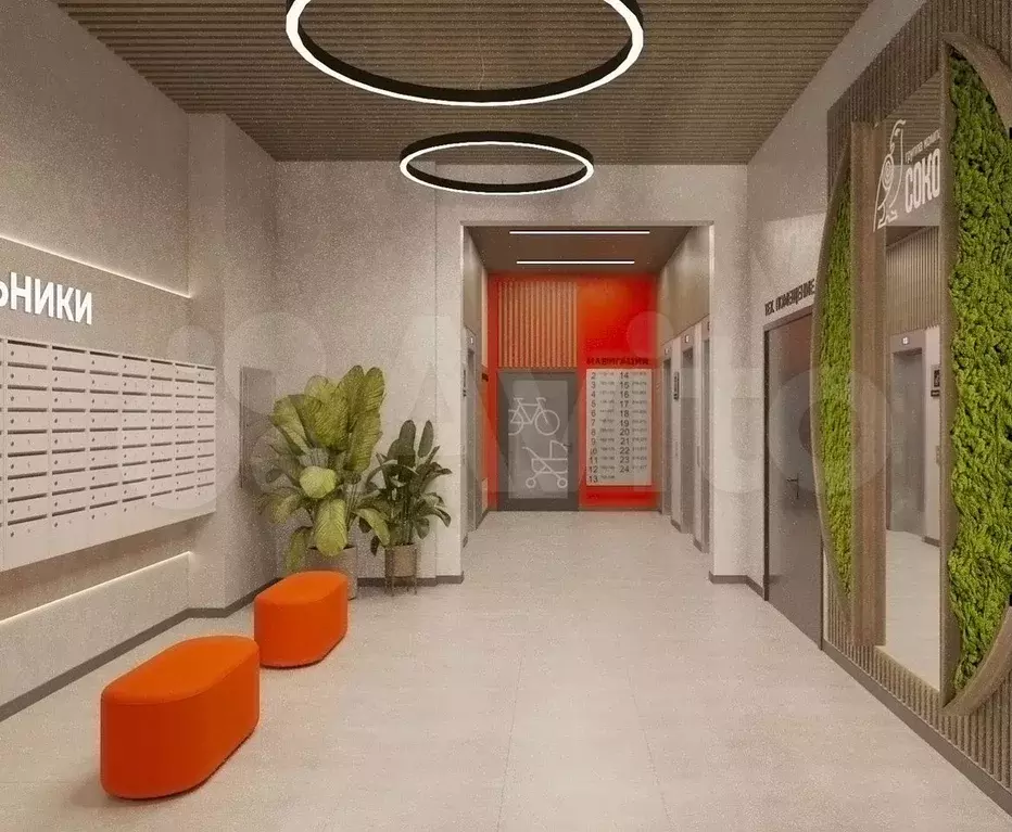 4-к. квартира, 100 м, 2/24 эт. - Фото 1