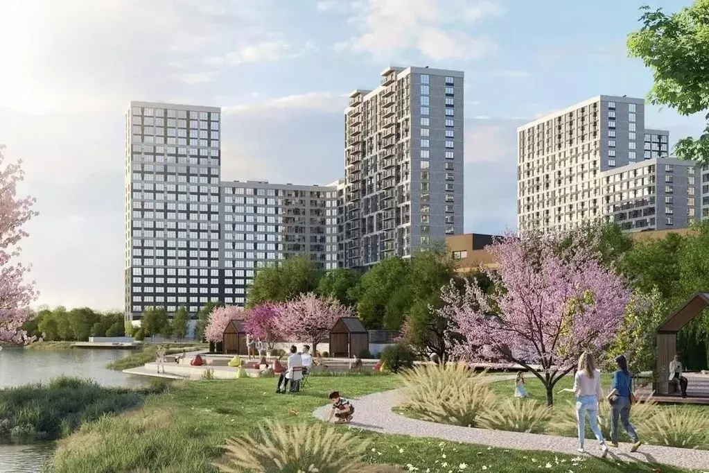 Студия Краснодарский край, Краснодар Обрывная ул., 132/1к4 (23.05 м) - Фото 1