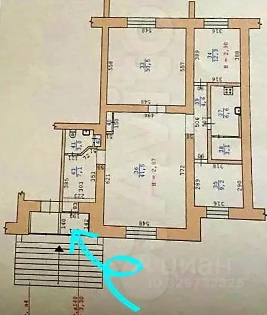Офис в Свердловская область, Екатеринбург ул. Фролова, 29 (119 м) - Фото 1
