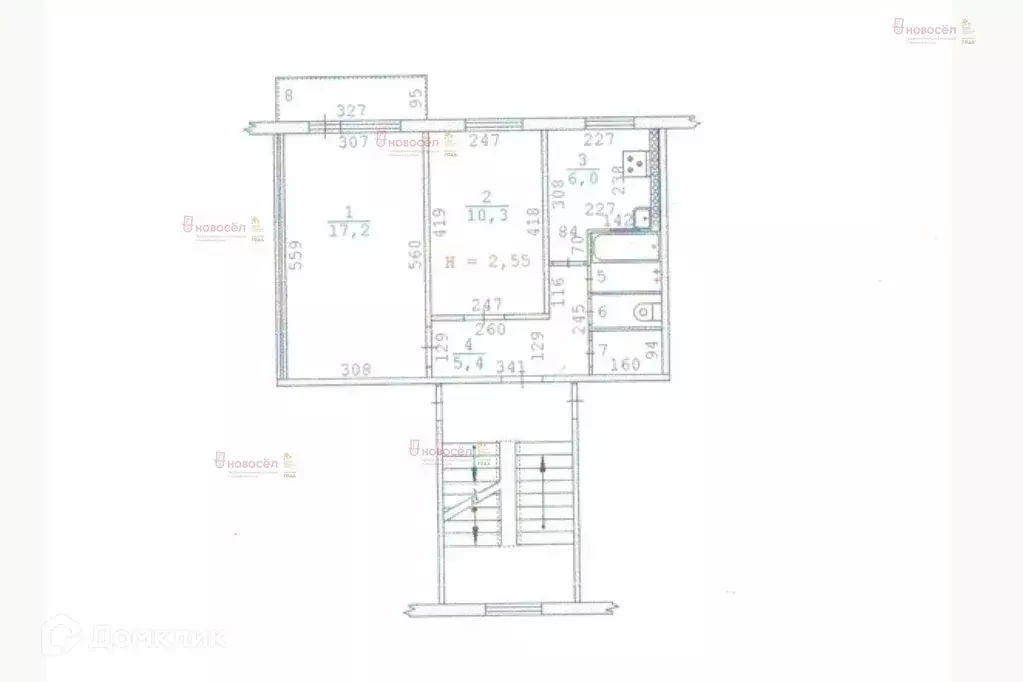Продаётся 2-к квартира, 43 м - Фото 1