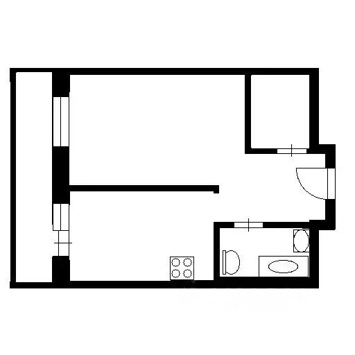 1-к кв. Санкт-Петербург пос. Шушары, Московское ш., 244 (43.0 м) - Фото 2