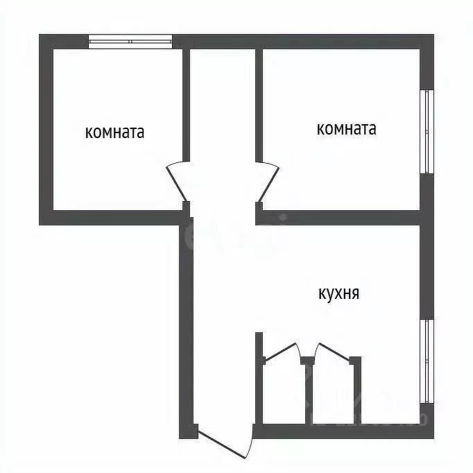 2-к кв. Воронежская область, Воронеж Минская ул., 67Б (57.2 м) - Фото 0