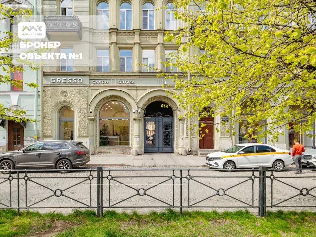 3-комнатная квартира: Санкт-Петербург, Большая Конюшенная улица, 13 ... - Фото 1