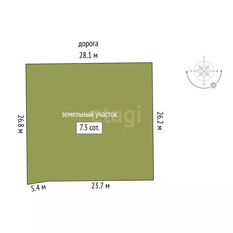 Участок в Трудовское сельское поселение, посёлок Айкаван, улица ... - Фото 1