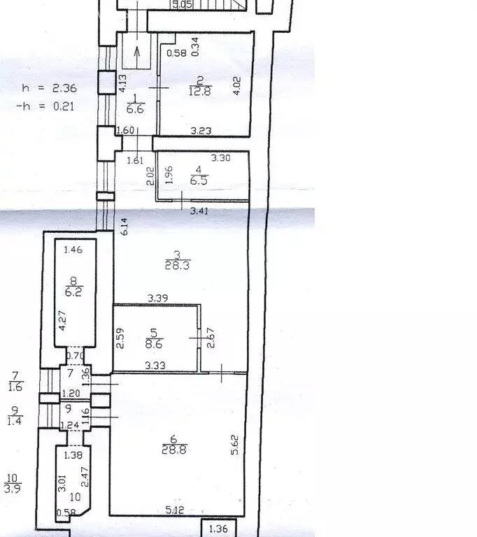 Помещение свободного назначения (104.7 м) - Фото 1