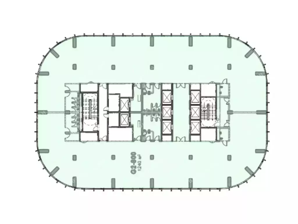 Офис в Москва Ходынский бул., 20А/2 (1240 м) - Фото 1