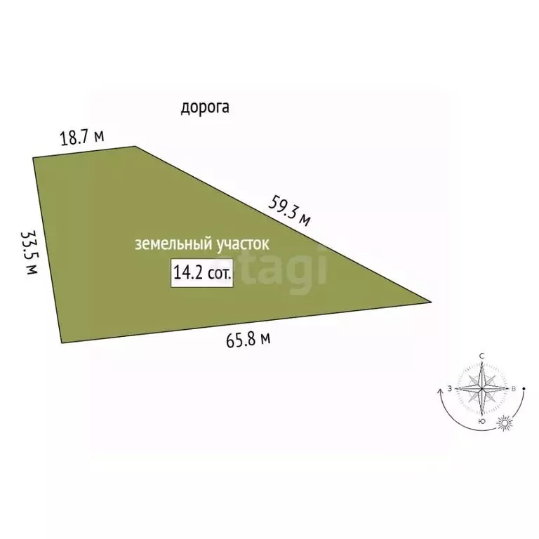 Участок в Ленинградская область, Ломоносовский район, Низинское с/пос, ... - Фото 1