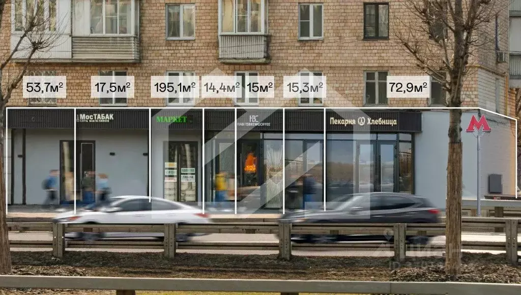 Помещение свободного назначения в Москва Ленинградский просп., 33К3 ... - Фото 1