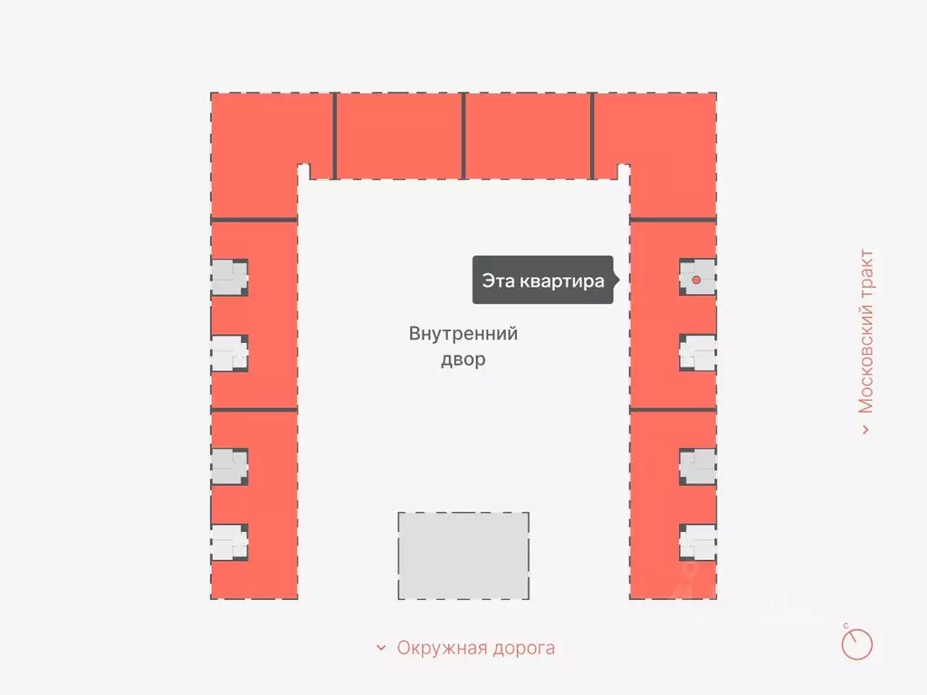 1-к кв. Тюменская область, Тюмень Кремлевская ул., 95 (32.3 м) - Фото 1