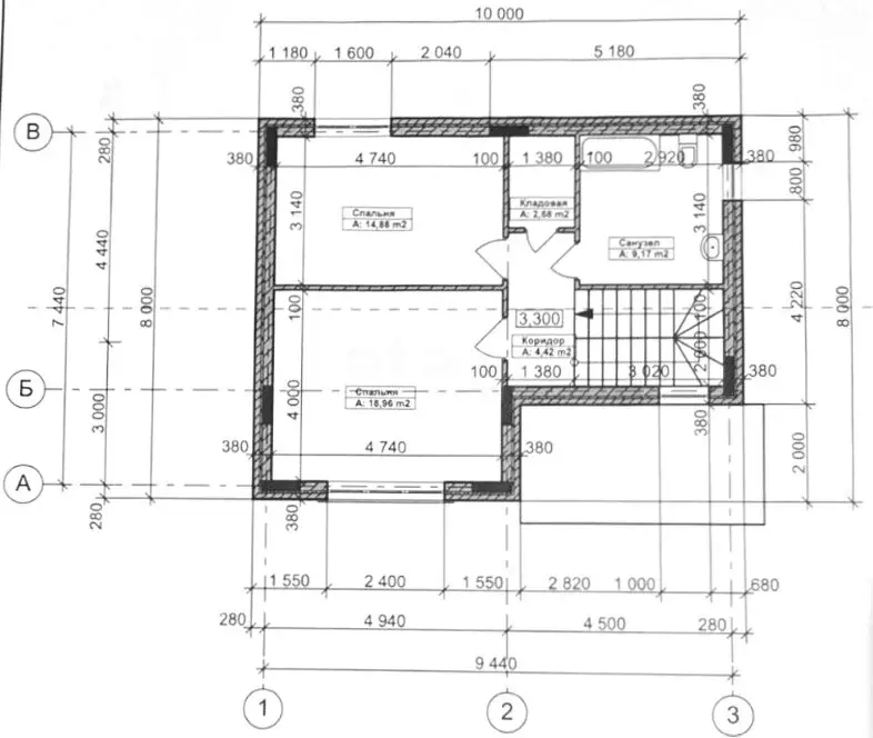 Дом в Анапа, микрорайон Алексеевка, Ленинградская улица (150 м) - Фото 2