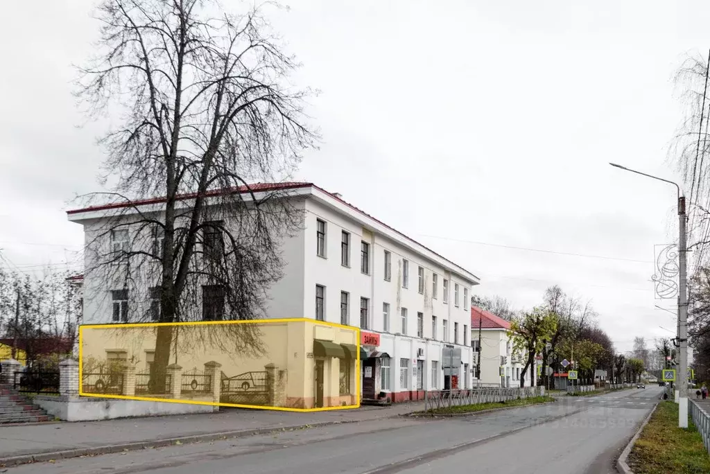 Торговая площадь в Ленинградская область, Лодейное поле просп. В.И. ... - Фото 1