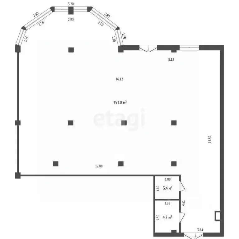 Торговая площадь в Ростовская область, Семикаракорск ул. Королева, ... - Фото 1