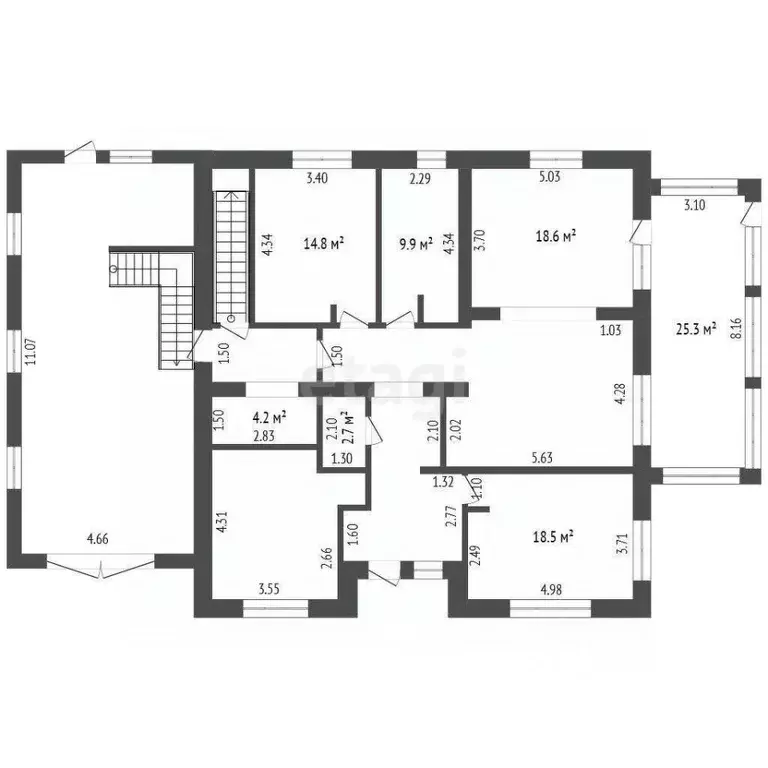 Дом в Мордовия, Саранск городской округ, Луховка рп ул. Пригородная, 1 ... - Фото 1