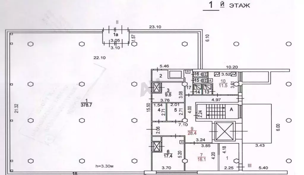 Помещение свободного назначения в Москва Харьковская ул., 1К6 (1012 м) - Фото 2
