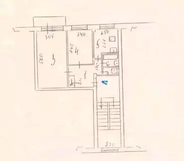 2-к кв. Иркутская область, Иркутск ул. Баумана, 224 (41.7 м) - Фото 2