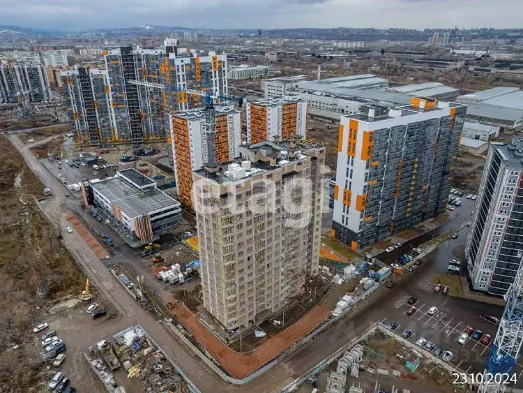 1-к кв. Красноярский край, Красноярск Аральская ул., 53А (39.3 м) - Фото 1