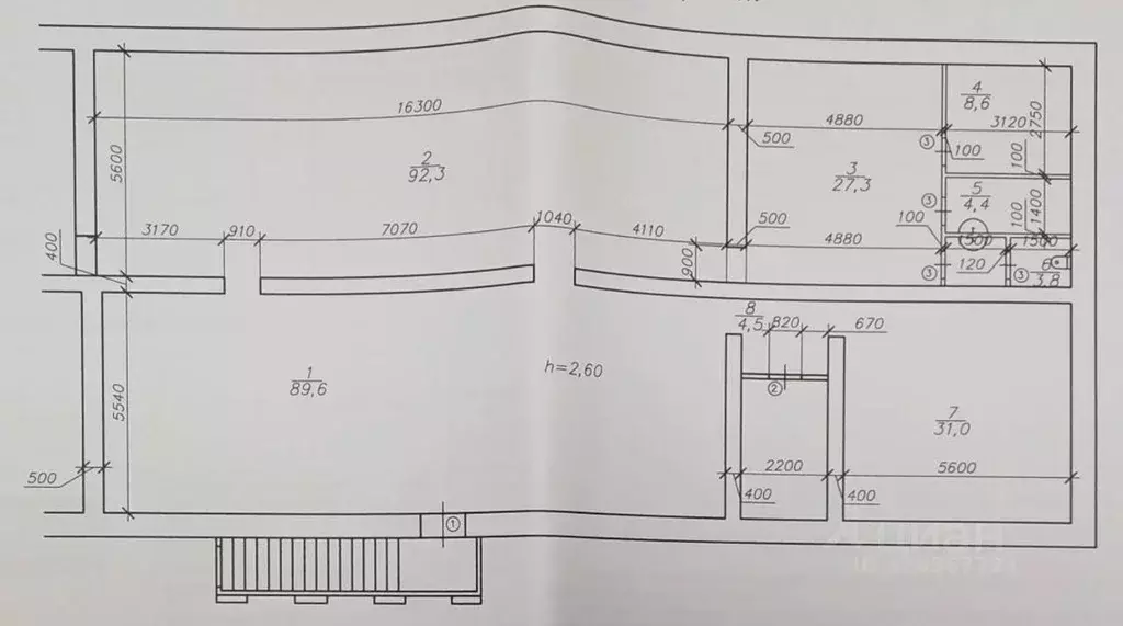 Помещение свободного назначения в Красноярский край, Красноярск ул. ... - Фото 1